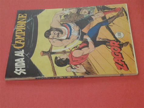 ZAGOR ZENITH GIGANTE ORIGINALE N 234 B Sfida Al Campione BONELLI