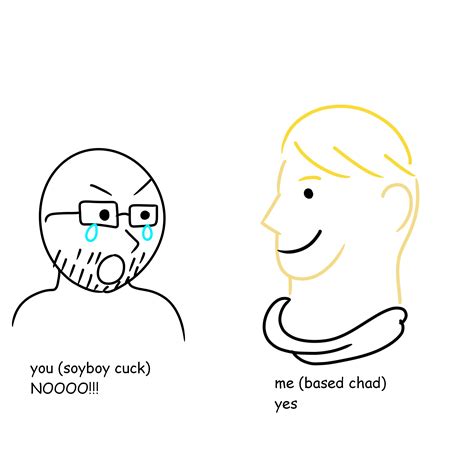 95 Soyboy Vs Yes Chad Meme Template