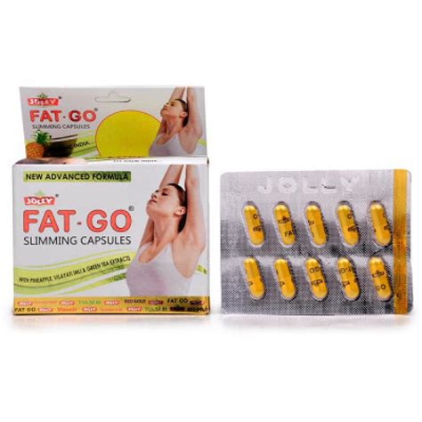 Jolly Fat Go Slimming Capsules Caps Ayurvedic Formula That Helps In