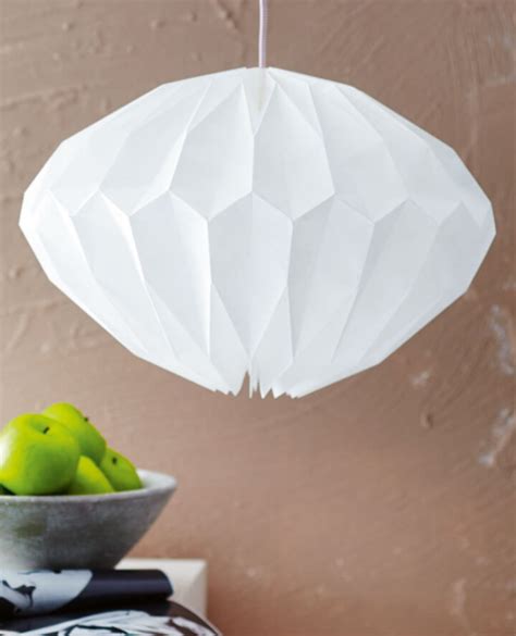 Diy Origami Lampe Basteln Bastelanleitung Via Makerist De