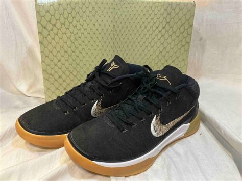 Yahoo Nike Kobe A D Ep Black Metallic Gold