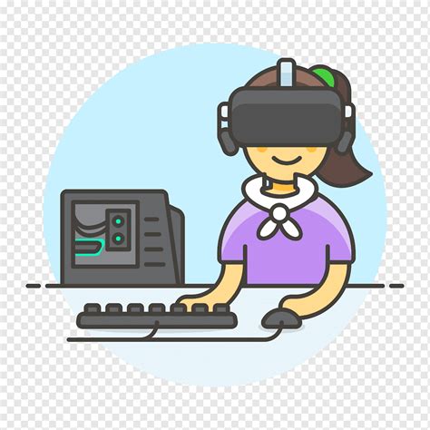 Vr Computer Illustration Png Pngwing