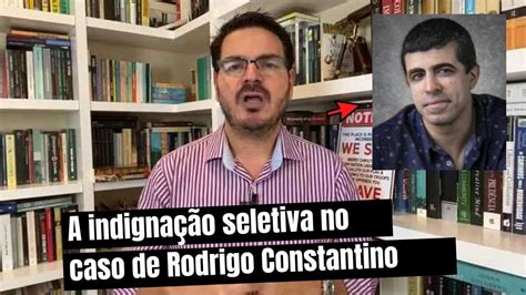 INDIGNAÇÃO SELETIVA As múltiplas demissões de Rodrigo Constantino