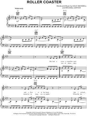 Roller Coaster Sheet Music Arrangement Available Instantly