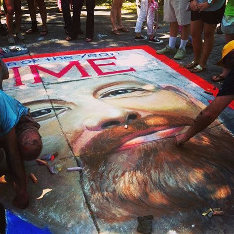 scott kirchner receives tribute   classmates  sidewalk arts