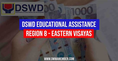 DSWD Educational Cash Assistance Region 8 Eastern Visayas | OWWA Member