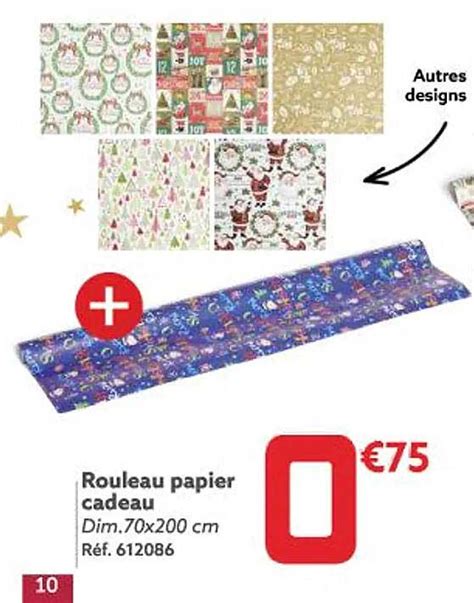 Promo Rouleau Papier Cadeau Chez GiFi ICatalogue Fr