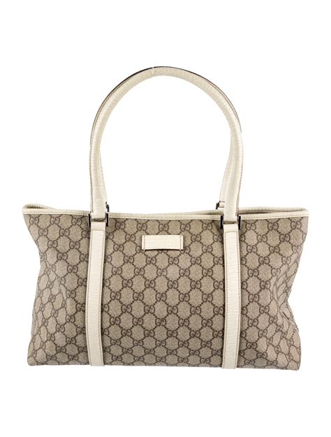 Gucci GG Supreme Joy Tote Neutrals Totes Handbags GUC1517112 The