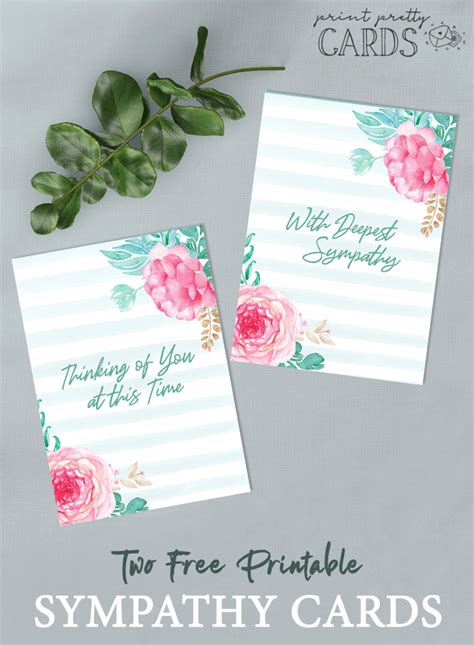 Free Sympathy Cards to Print | Print Pretty Cards