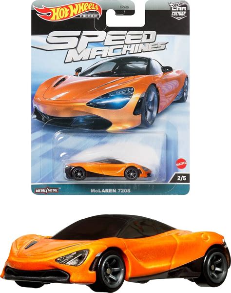 Amazon ホットウィール Hot Wheels カーカルチャー スピードマシーン マクラーレン 720S 3才 HKC43 ミニカーダイキャストカー ホビー