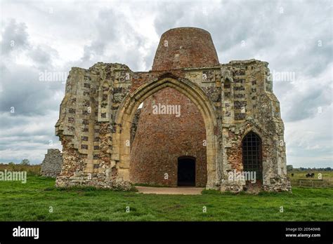 Landscape Scenes Of The Ruins Of The St Benet S Monastry And Mill On