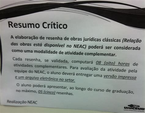 Como Fazer Resumo Critico BRAINCP