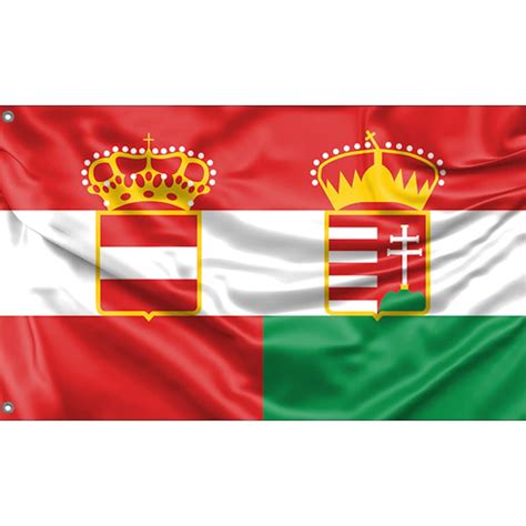 Flag of Austria-hungary 1869-1918 Flag Unique Design Print High Quality Materials 5 Sizes Made ...