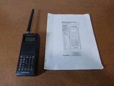 Radioshack Pro Channel Handheld Trunking Mhz Police Fire Ems