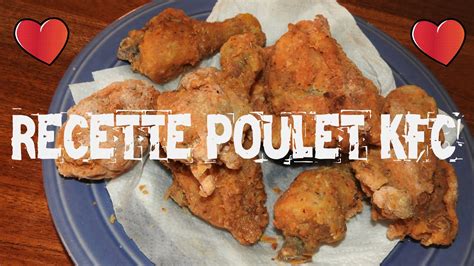 Recette Poulet Kfc En Min Kfc Chicken Youtube