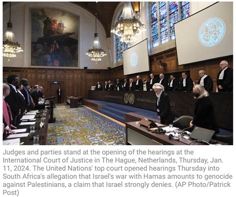 The Blogs: Dear 'International Court of Justice' | Jose Lev Alvarez Gomez | The Times of Israel