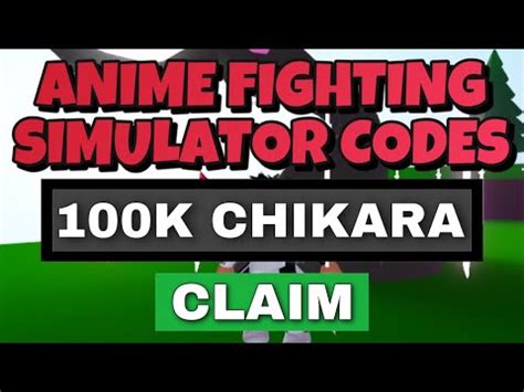 All New Anime Fighting Simulator Codes May Youtube