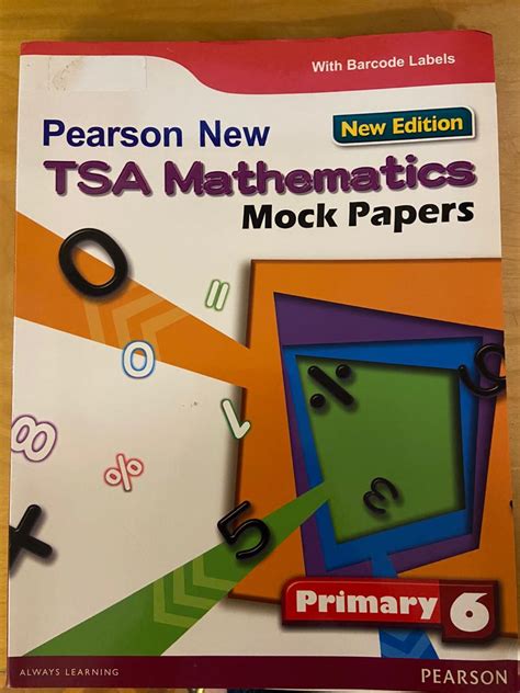 Pearson Tsa Maths Mock Papers P Carousell