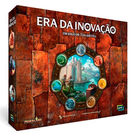 Era Da Inovação Board Game - ERA DA INOVAÇÃO | Board Games Jogos de Tabuleiro | Paladins Games Store
