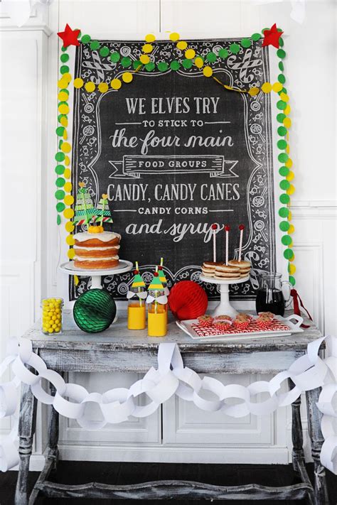 Elf Movie Night Party {Linky Party} - Embellishmints