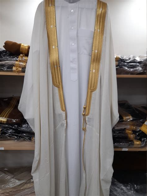 Men Bisht Islamic Arab Dress Sheikh Imam Kaftan Cloak Bisht Etsy