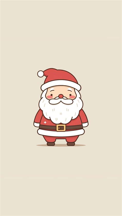 Santa Aesthetic Phone Wallpapers: 100 Backgrounds - Crafty Cici Joy