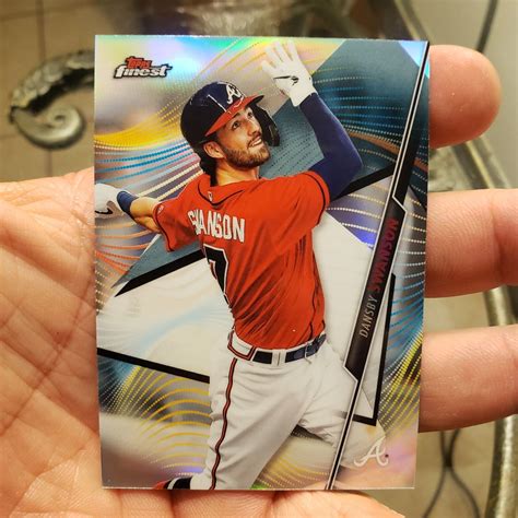 Topps Finest Refractor Dansby Swanson For Sale Online Ebay