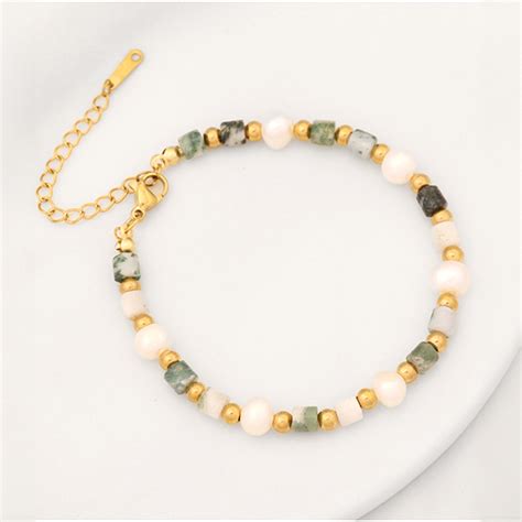 Браслет (Малахитовый)