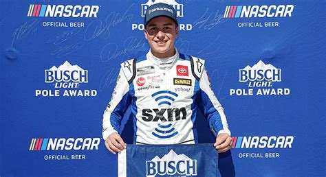 Bell Nabs Busch Light Pole Award For Talladega Playoff Race Nascar