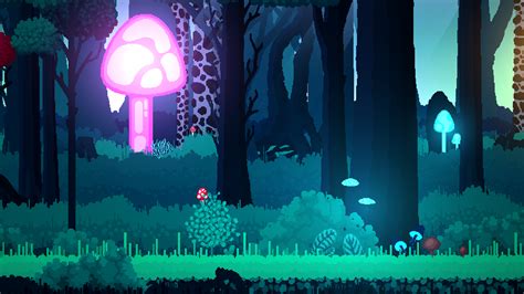 Fantasy Forest Pixel-art on Behance