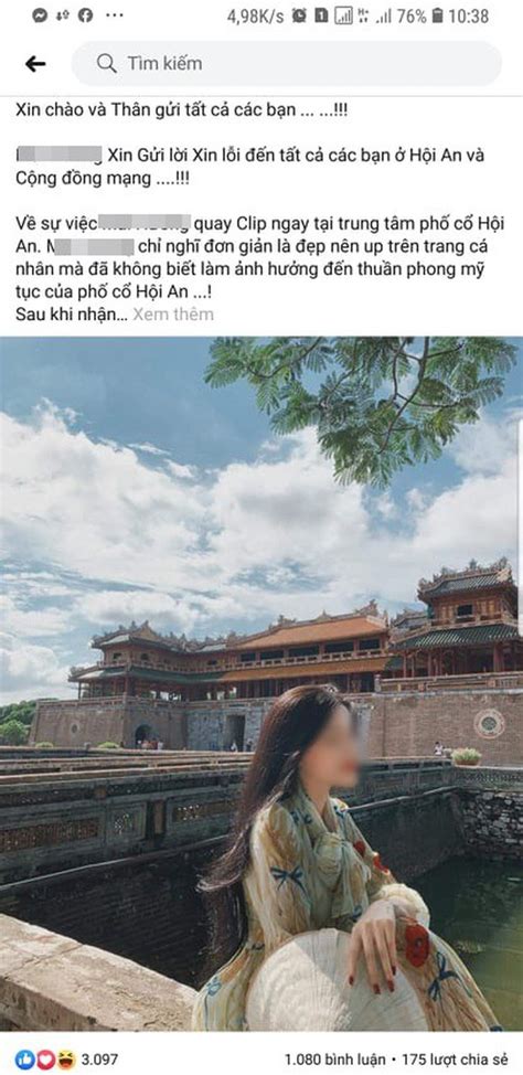 Lên tiếng xin lỗi hot girl bán khỏa thân quay clip trên nóc quán cafe ở Hội An vẫn bị ném đá