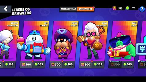 Liberei Uma Nova Brawler Cromatica No Brawl Stars YouTube