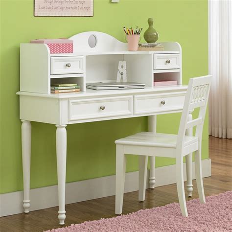 Shop Youth White 3 Piece Student Desk Set Free Shipping Today