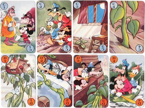 Mickey and the Beanstalk - The World of Playing Cards