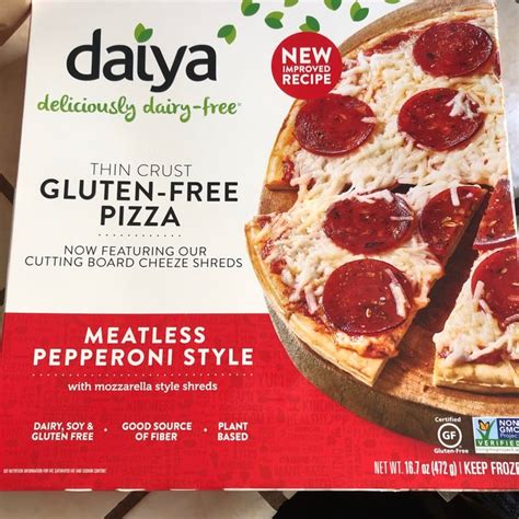 Daiya Gluten Free Pizza Meatless Pepperoni Style Review Abillion