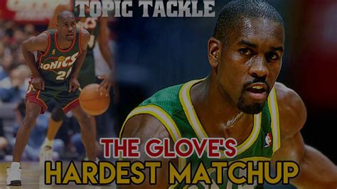 UNDER APPRECIATED NBA PLAYER Gary Payton AKA The Glove STORIES YouTube