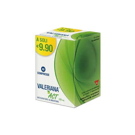 Valeriana Act Integratore Alimentare Compresse