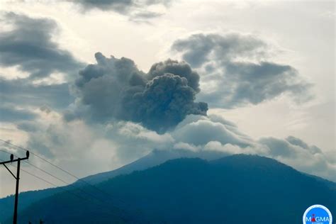 Gunung Lewotobi Di Ntt Kembali Meletus Pagi Ini Antara News