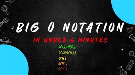 Big O Notation In Under 6 Minutes YouTube