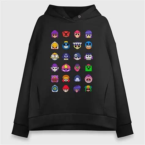 Одежда Brawl Stars, мерч от 55 руб купить в интернет магазине