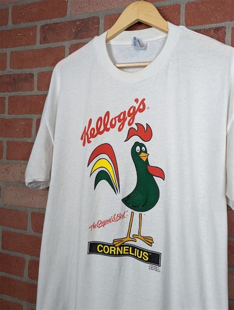 Vintage Kellog S Cornelius Original Mascot Tee Gem