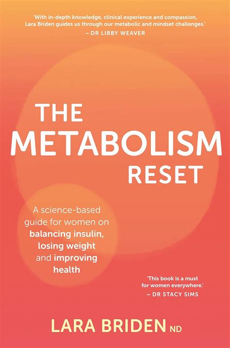 The Metabolism Reset Ebook Briden Lara Amazon Au Kindle Store