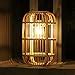 Amazon Livinlarge Solar Lantern Outdoor Waterproof Large Rattan