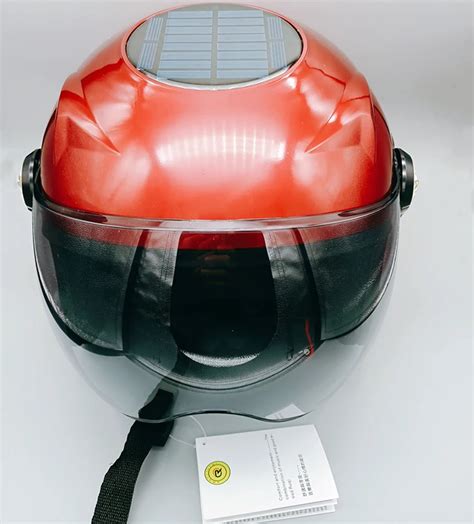 Half Face Bluetooth Solar Fan Helmet Buy Solar Fan Helmetsolar