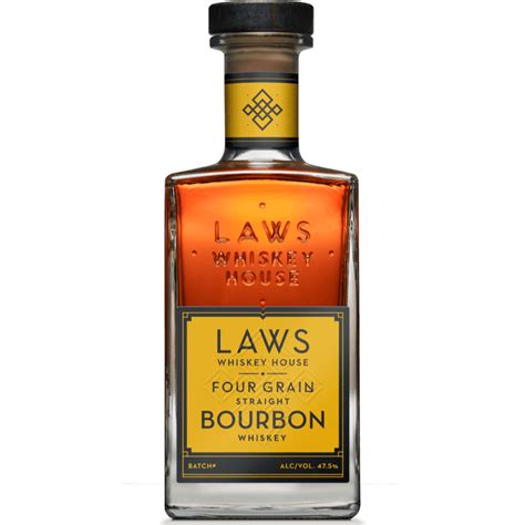 Laws Whiskey House Four Grain Straight Bourbon Bonded 750ml