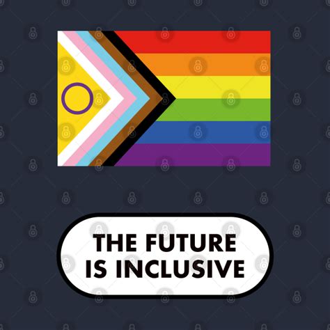 Pride Intersex Inclusive Flag The Future Is Inclusive Inclusive Pride Flag T Shirt Teepublic