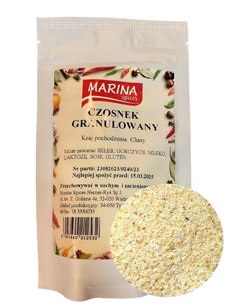 Czosnek Granulowany Marina 100 G Torba Inna Marka Sklep EMPIK