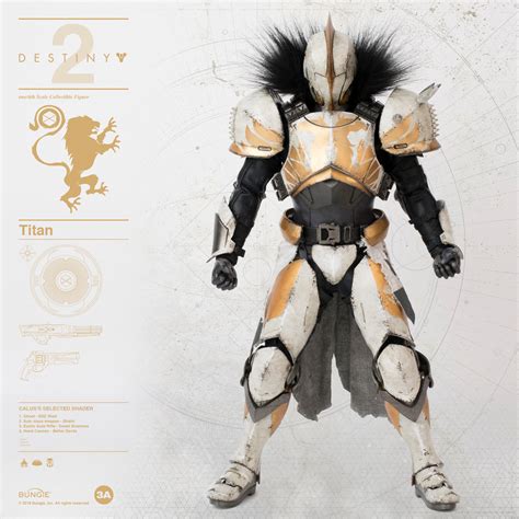 Детальные фигурки Титанов из Destiny 2 от компании 3A - Shazoo