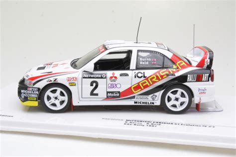 Mitsubishi Carisma GT Evo IV RAC 1997 R Burns No 2 IXRAC392LQ 39