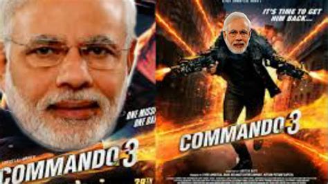 Commando 3 Ft Modi Knock Knock Tera Baap Aaya Tik Tok Creator